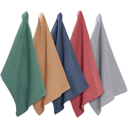 20 Pack Tea Towel Set Waffle Weave 100 Percent Cotton Absorbent Kitchen Towels